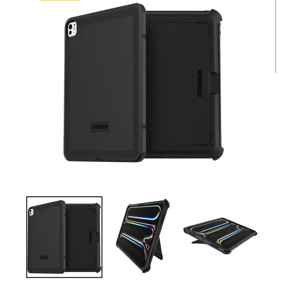 OtterBox Defender Series Pro Case for iPad Pro 13-Inch M4‎ Black Rugged 77-95155